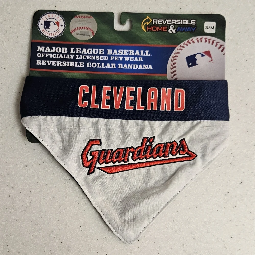 Cleveland Guardians Pet Bandana NWT